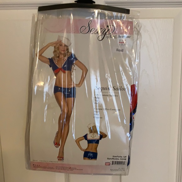 Leg Avenue Sequin Sailor Size S